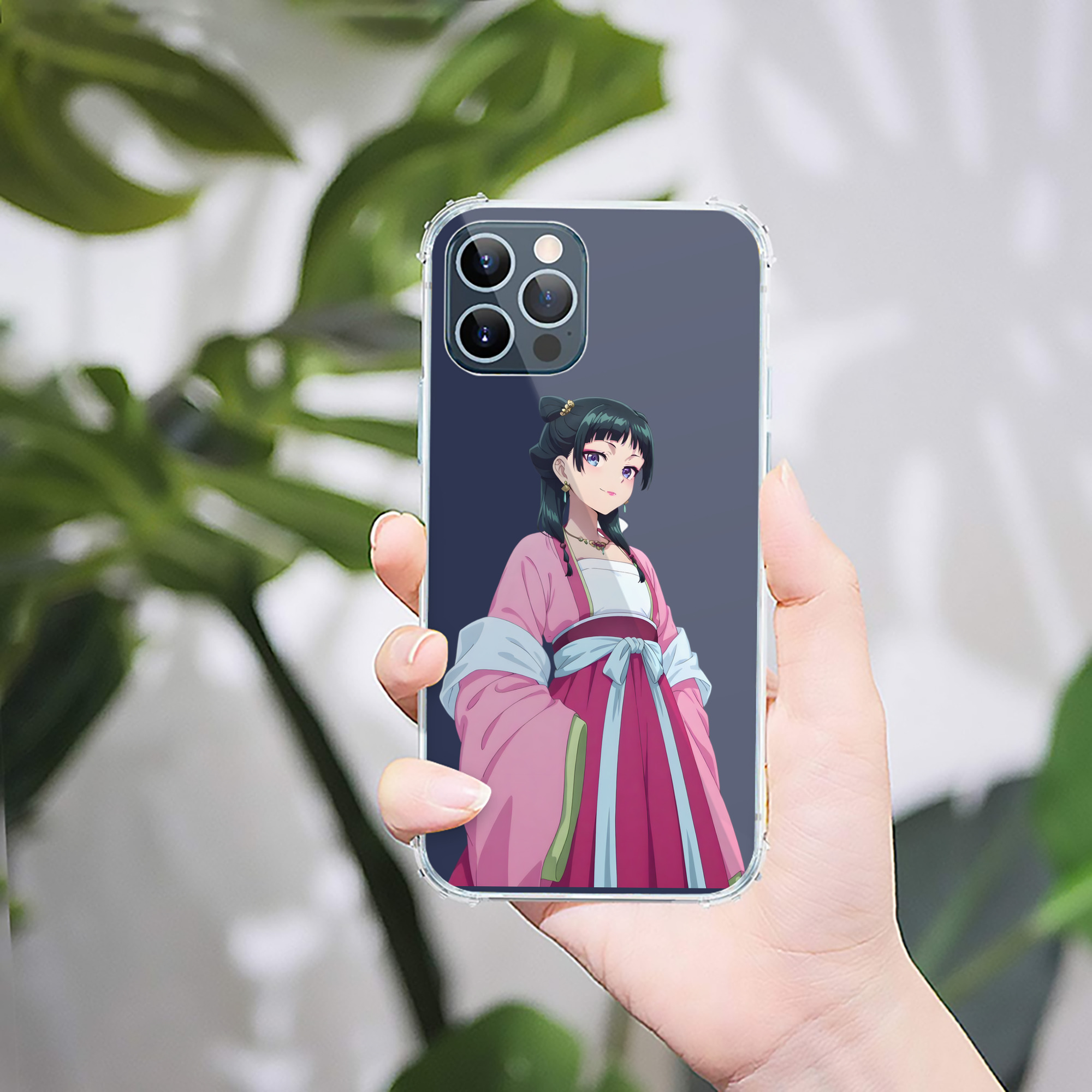（画像用） 薬屋のひとりごと The Apothecary Diaries 【iPhone 12シリーズ対応】透明スマホケース（クリアソフトケース）